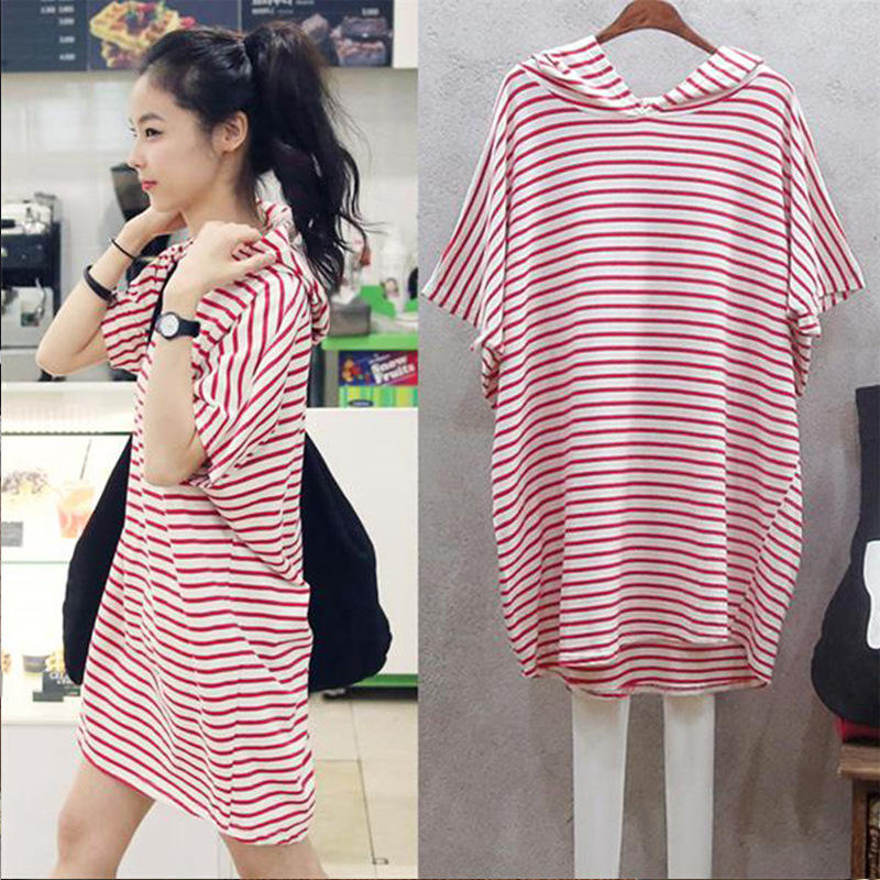 Korean Style A Line Shirt Dress - Abito T-shirt estivo nuovo stile coreano