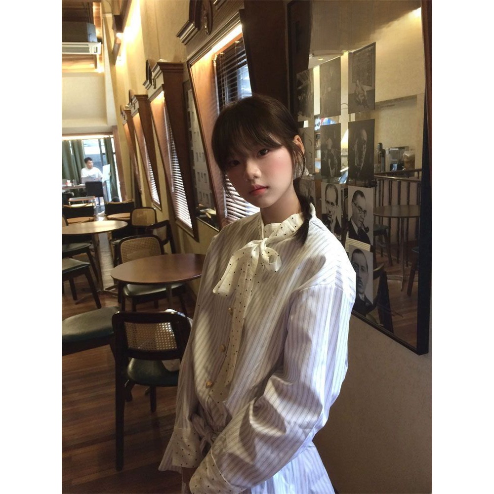 Abito camicia a maniche lunghe - Korean Style A Line Shirt Dress recensione e prezzo