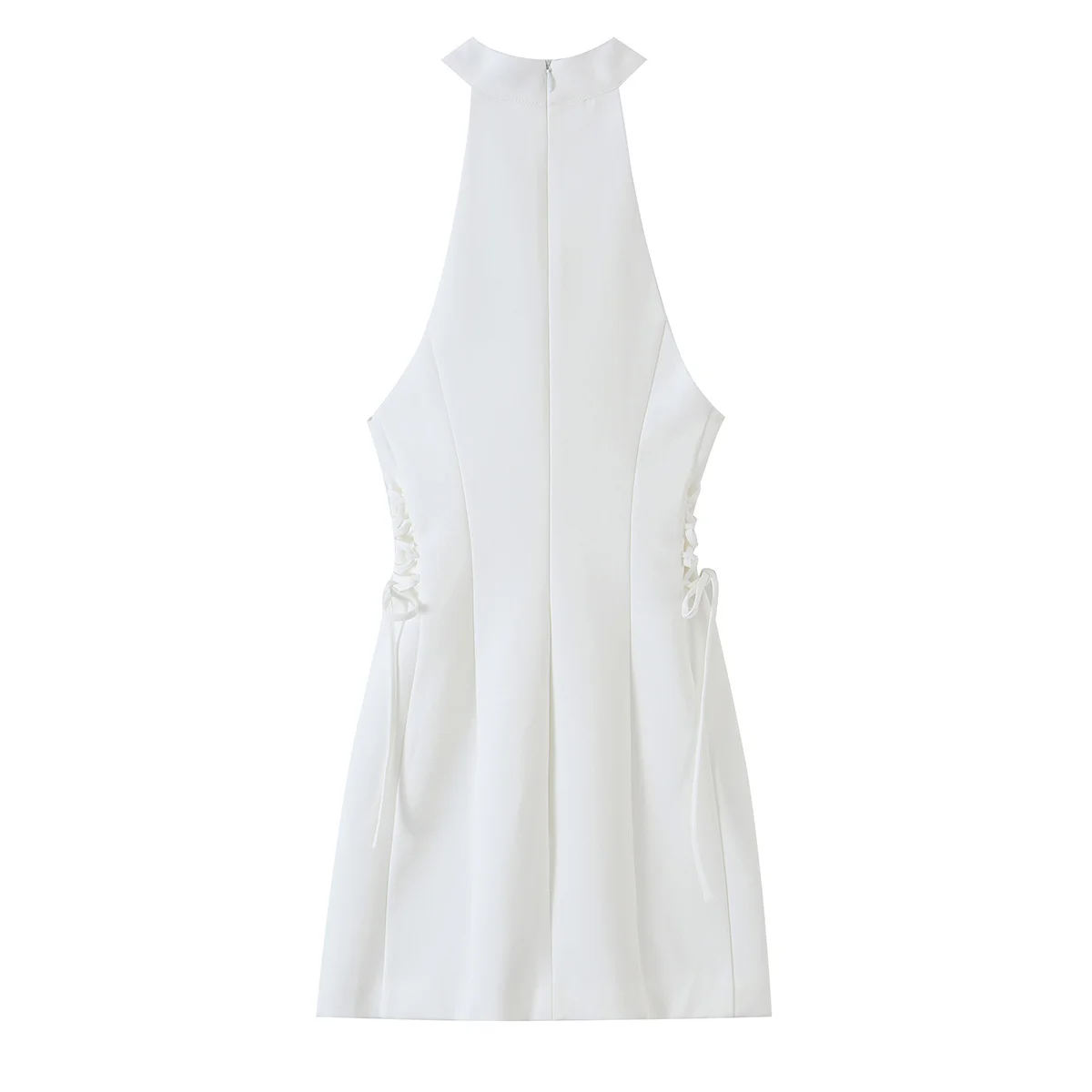 Abito Mini Bianco da Donna con - Y2K Backless Halter Mini Dress recensione e prezzo