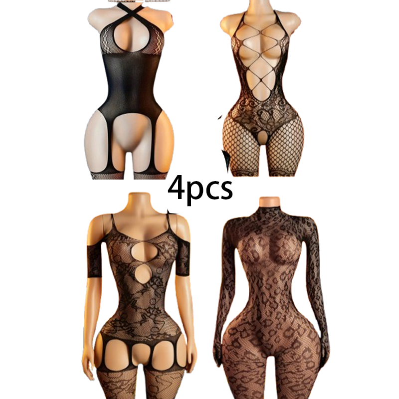 Set di Lingerie Sexy a 4 Pezzi - Lingerie recensione e prezzo