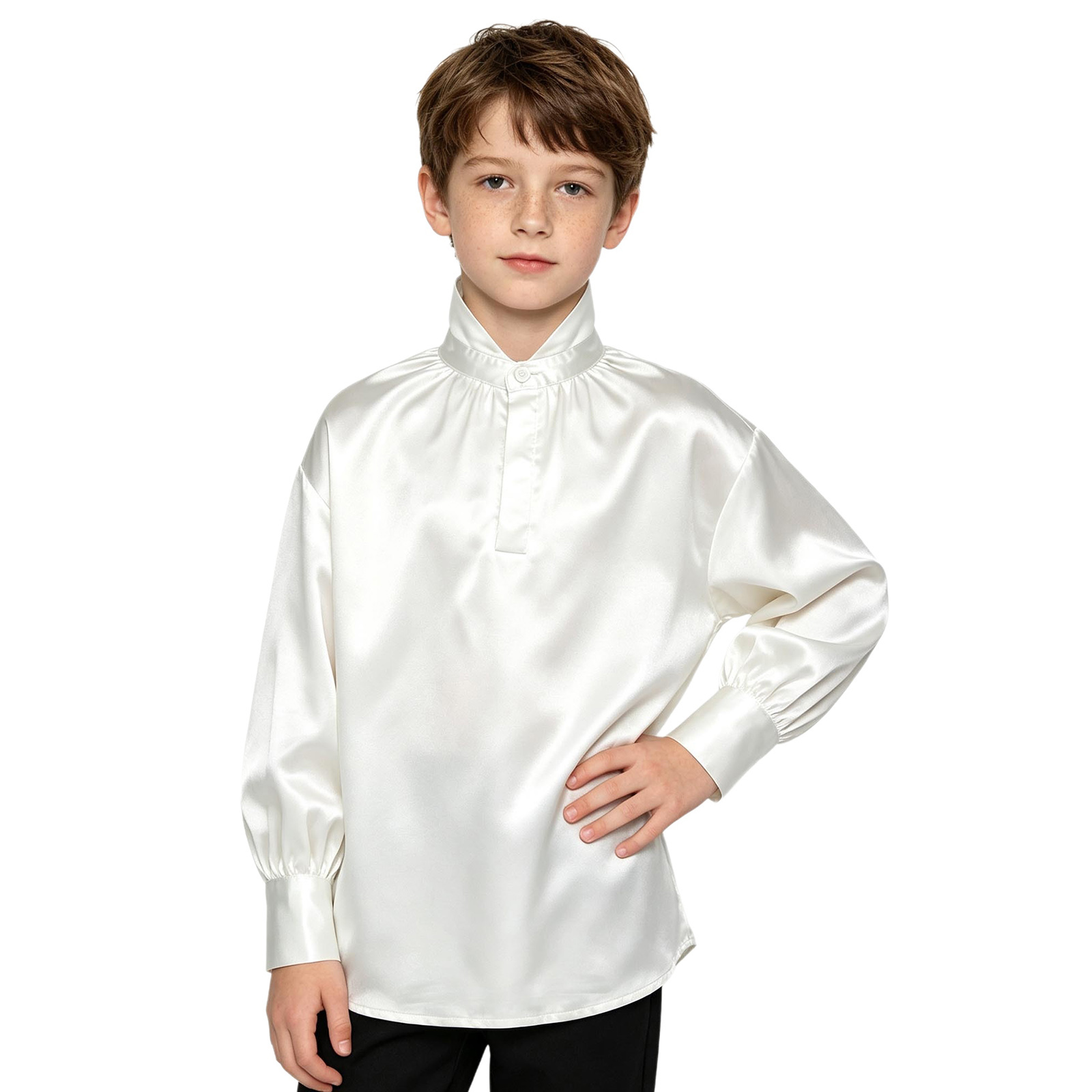 Camicia in raso stile medieval - Tops recensione e prezzo