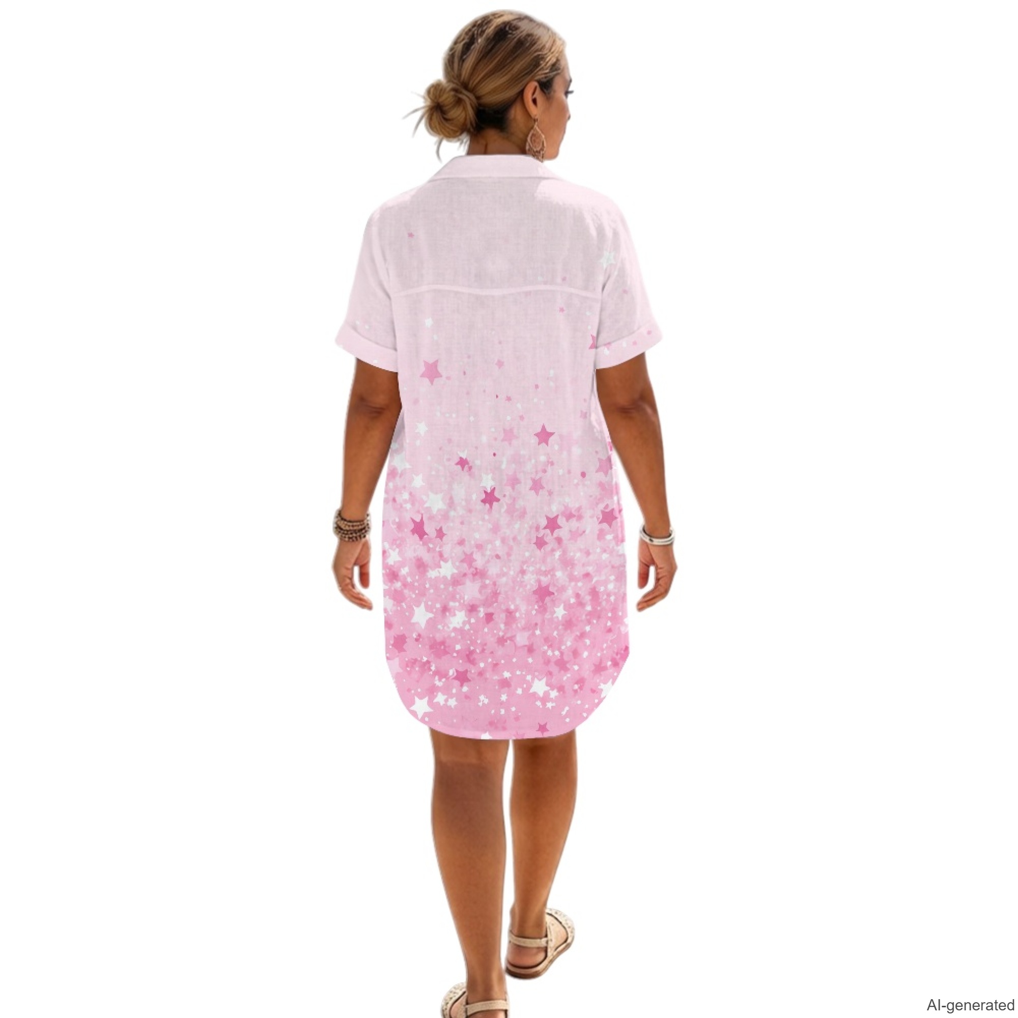 XIXIRIMIDO Abito Estivo da Don - Casual Loose Linen Shirt Dress recensione e prezzo